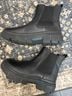 Timberland 100% Leather Black Boots Size 9 - photo 5