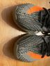 Adidas Gray Orange Sneakers Size 7 - photo 5