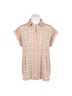 Pol Plaid Pink Springtime Plaid Button Thru Shirt - Plus in Multi Size 3X - photo 1