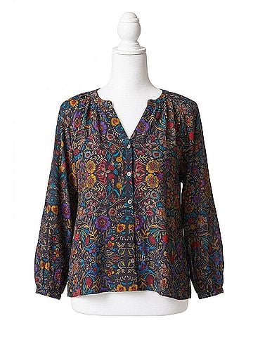 Habitat Off The Vine Romance Shirt in Black (view 1)
