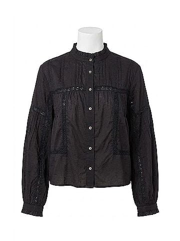 Cleobella Morea Top in Black (view 1)