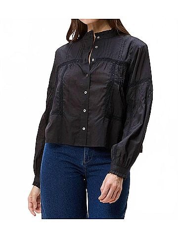 Cleobella Morea Top in Black (view 2)
