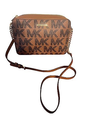 Michael Kors Leather Crossbody Bag (view 1)