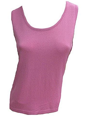 Angel Bra-Friendly Tank Top in Pink (view 2)