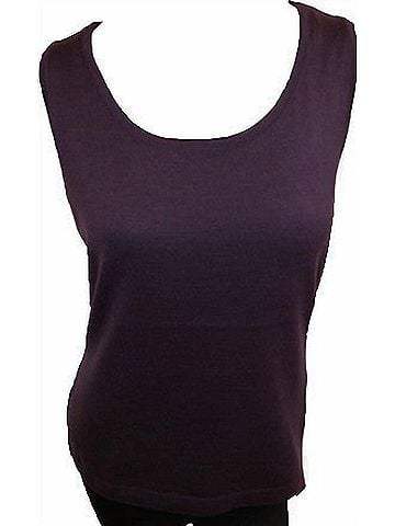Angel Bra Friendly Tank Top in Plum (view 2)