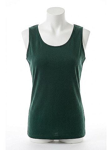 Angel Bra Friendly Tank Top in Hunter (view 1)