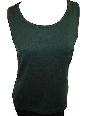 Angel Bra Friendly Tank Top in Hunter (view 2)