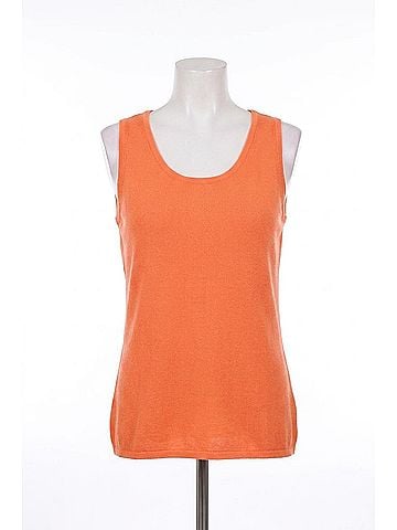Angel Bra Friendly Tank Top in Orange (view 1)