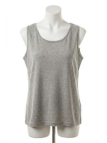 Angel Bra-Friendly Tank Top in Sand (view 1)