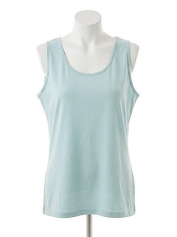 Angel Bra-Friendly Tank Top in Menthol (view 1)