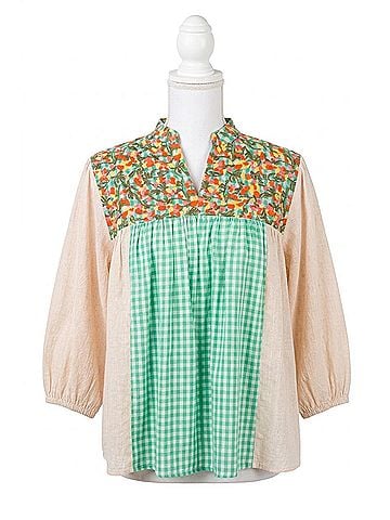 Layers Clothing June Oh My Stars Top in Multi (view 1)