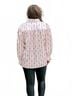 Layers Clothing White Caroline Button Up Top in Nutcracker Size XS - photo 3
