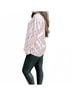 Layers Clothing White Caroline Button Up Top in Nutcracker Size XS - photo 4