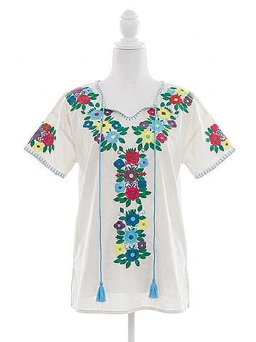 Layers Clothing Harlow Short Sleeve Top in White (view 1)