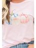 Layers Clothing Solid Pink Pumpkin Basic Tee in Pink Size 2X - photo 3