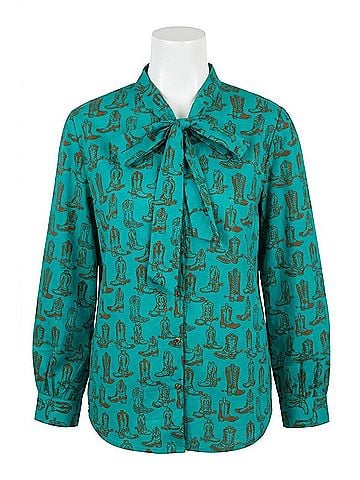 Layers Clothing Sadie Long Sleeve Top in Boots (view 1)
