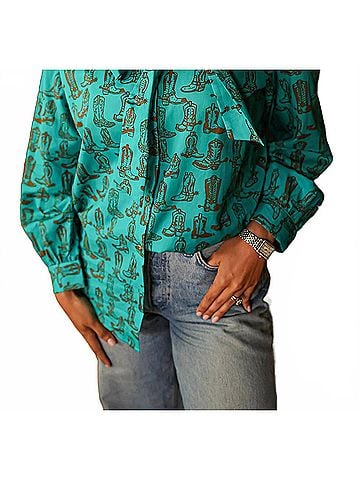 Layers Clothing Sadie Long Sleeve Top in Boots (view 2)