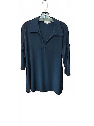 Sympli Women's Weekender Top in Navy (view 2)