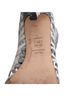 Stuart Weitzman 100% Leather Gray Stuart Weitzman Loops Strappy Sandals in Grey Python-Embossed Leather Size EU 37 1/2 - photo 5