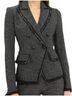 Veronica Beard Tweed Black Blazer Size 8 - photo 4