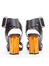 Acne 100% Leather Black Acne Studios Obin Leather Sandals Size EU 37 1/2 - photo 5