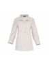 J'envie Stripes Brown The First Class Tunic Top in Sand/White Size 6 - photo 1
