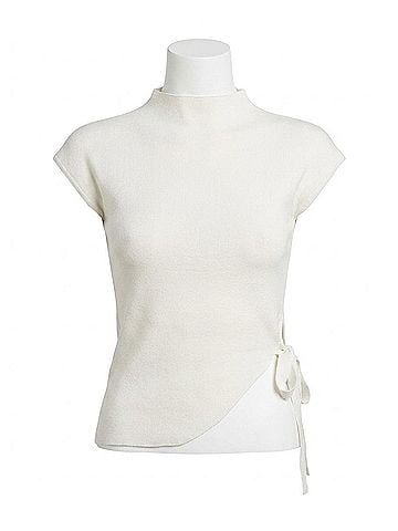 FRNCH Orionne Top in Cream (view 1)