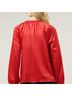 Sugarlips Solid Red Forever Mine Satin Top in Red Size S - photo 3