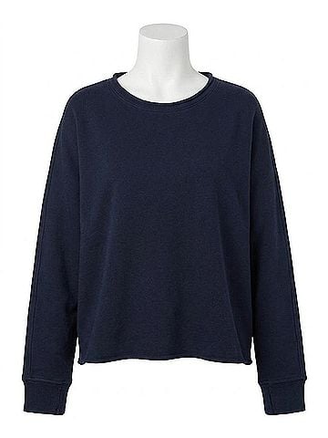 Frank & Eileen Anna Sweatshirt in British Royal Navy (view 1)