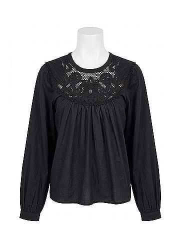 Cleobella Raine Blouse in Black (view 1)