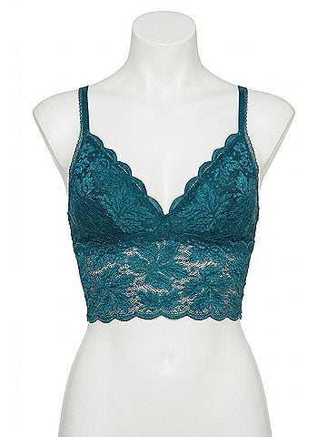 Cosabella Ballet Cropped Cami in Deep Green (view 1)