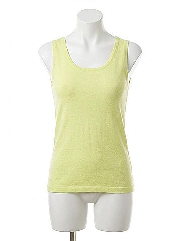 Angel Bra-Friendly Tank Top in Lime (view 1)