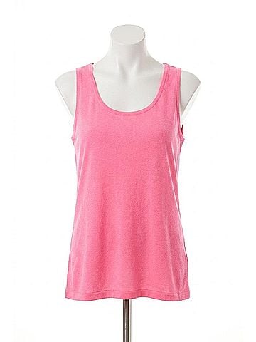 Angel Bra-Friendly Tank Top in Fuchsia (view 1)