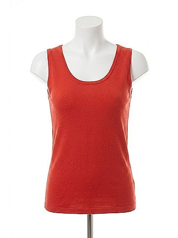 Angel Kashmira Bra-Friendly Tank Top in Orange (view 1)