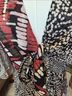 BCBGMAXAZRIA 100% Polyester Print Black White Red Brown Tan Gray Casual Dress Size S - photo 8
