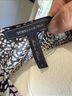 BCBGMAXAZRIA 100% Polyester Print Black White Red Brown Tan Gray Casual Dress Size S - photo 3