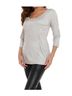 Angel Solid Gray Microfiber Tunic Top in Gray Size M - photo 2