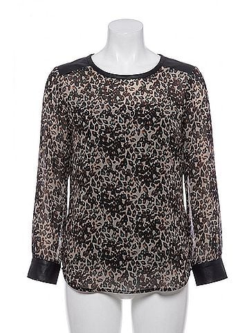 Angel Long Sleeve Crew Tunic in Cheetah (view 1)