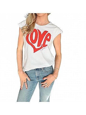Elan Love Me A Tank in White/Red (view 2)