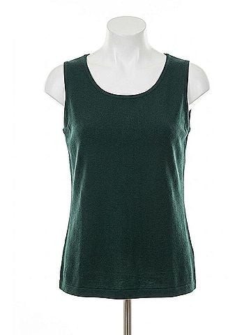 Angel Bra-Friendly Tank in Hunter (view 1)