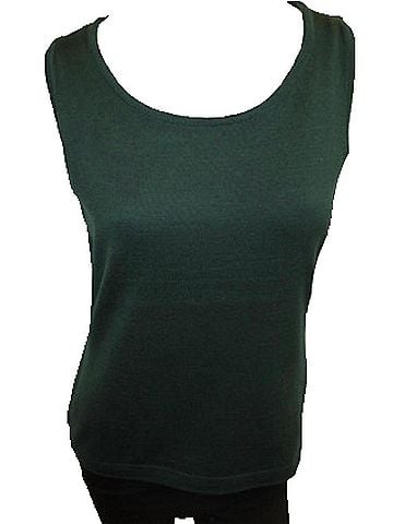 Angel Bra-Friendly Tank in Hunter (view 2)