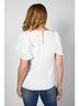 Frank Lyman Design Solid White Flutter Sleeve Blouse in Off White Size 8 - photo 3