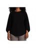 Sympli Solid Black Move Pullover in Black Size 6 - photo 2