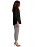Sympli Solid Black Move Pullover in Black Size 6 - photo 3