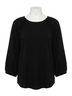 Sympli Solid Black Move Pullover in Black Size 10 - photo 1