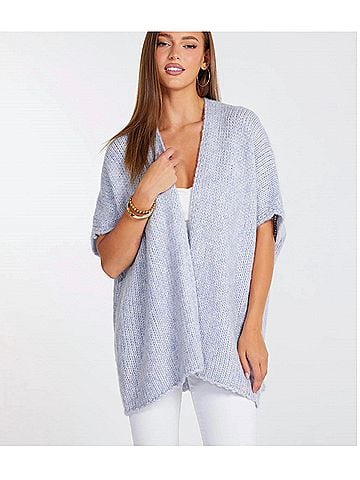 Bishop + Young Cocoon Comfort Sweater in Mineral (view 2)