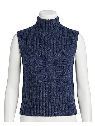 Steve Madden Serin Knit Sweater in Midnight (view 1)