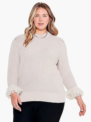 Nic + Zoe Sundown Sweater - Plus in Canva (view 2)
