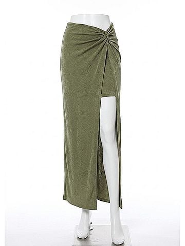 Significant Other Ivy Skirt in Khaki (view 1)
