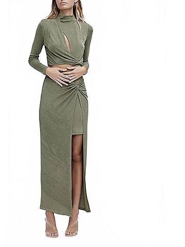Significant Other Ivy Skirt in Khaki (view 2)